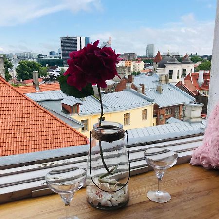 Cozy Oldtown Studio With Magnific City View 塔林 外观 照片