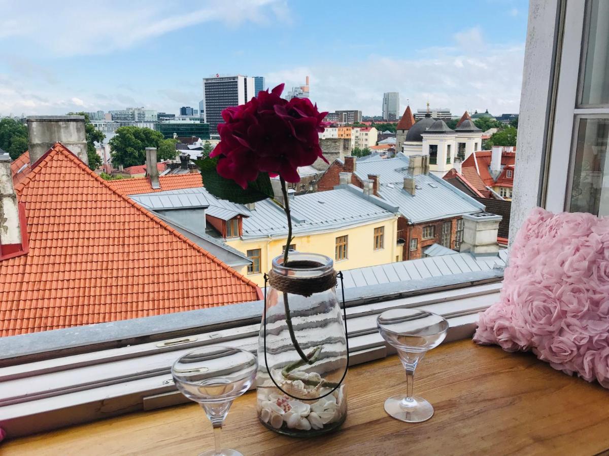 Cozy Oldtown Studio With Magnific City View 塔林 外观 照片