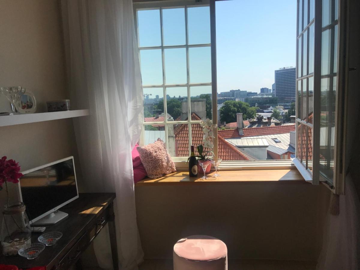 Cozy Oldtown Studio With Magnific City View 塔林 外观 照片